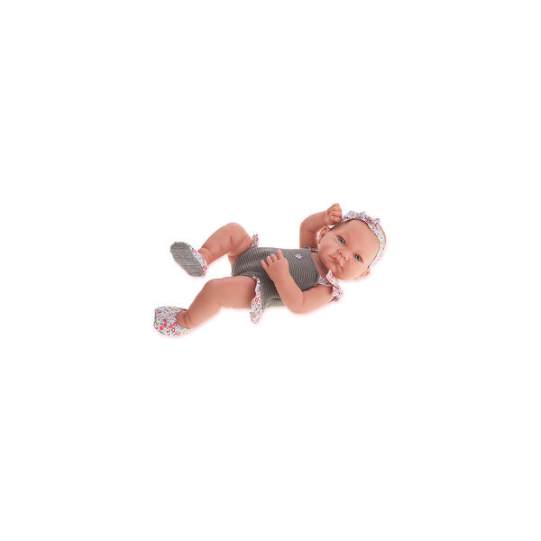Кукла-младенец Juan Antonio Munecas Ника в сером, 42 см Munecas Antonio Juan 9512119