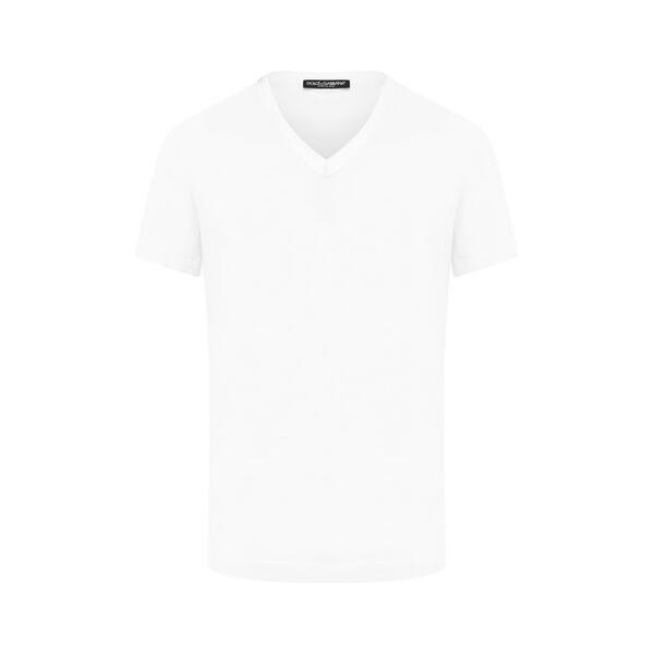 Хлопковая футболка Dolce&Gabbana 1481723