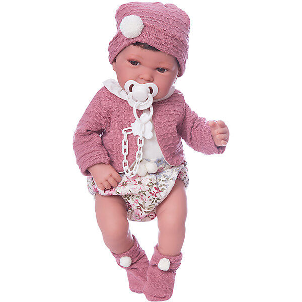 Кукла-пупс  "Сэнди" в розовом, 40 см