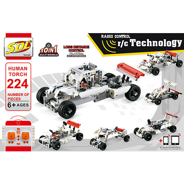 Радиоуправляемый 3D-Конструктор "Technic" Прометей, 224 детали SDL 8692701