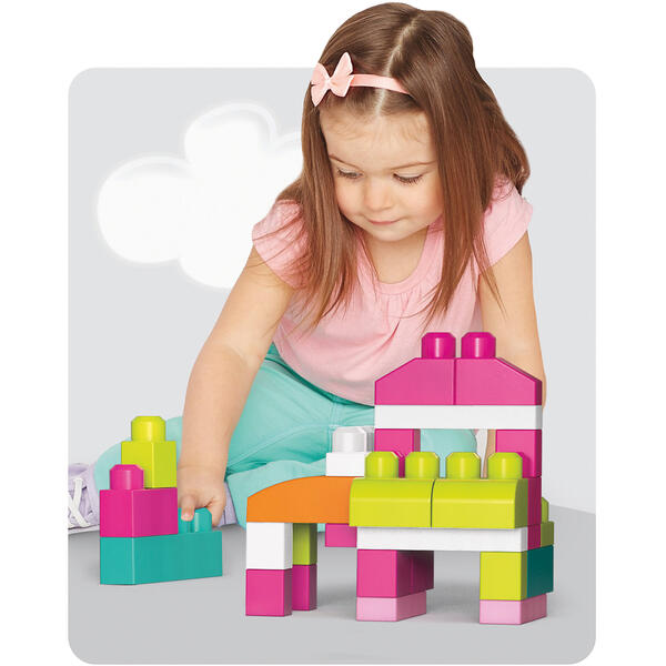 Конструктор Mega Blocks First Builders, 80 деталей Mattel 3180431