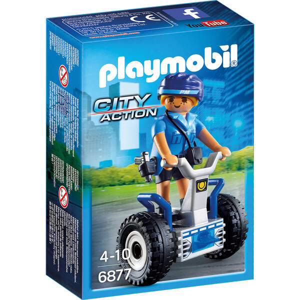 Конструктор Playmobil "Полиция" Полицейский на балансирующей гоночной машине PLAYMOBIL® 4260603