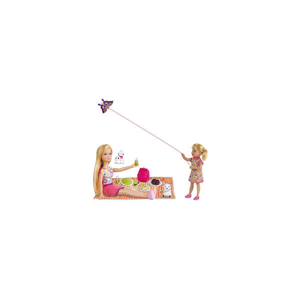 Набор из 2-х кукол "Пикник", 22,5 см, 14 см, Defa Lucy 5581294