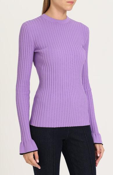 Пуловер фактурной вязки с круглым вырезом EMILIO PUCCI 2250107