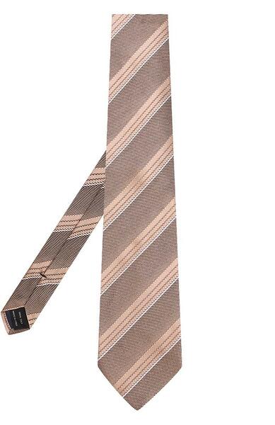Шелковый галстук в полоску Tom Ford 2033217