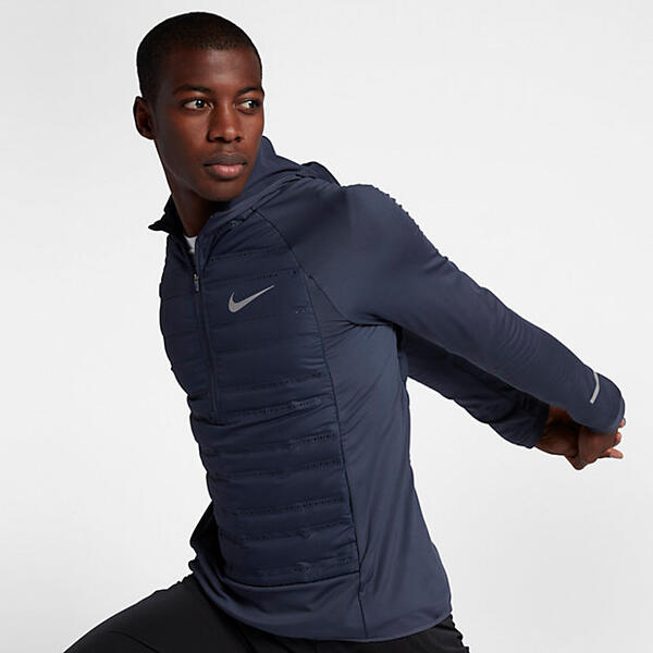 Мужская беговая куртка с длинным рукавом Nike AeroLoft 