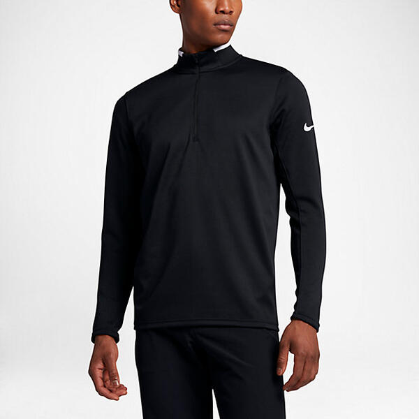 Мужская футболка для гольфа с длинным рукавом Nike Dri-FIT Half-Zip 