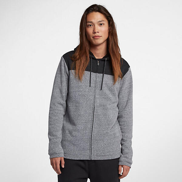 Мужская худи Hurley Bayside Sherpa Full Zip Fleece Nike 