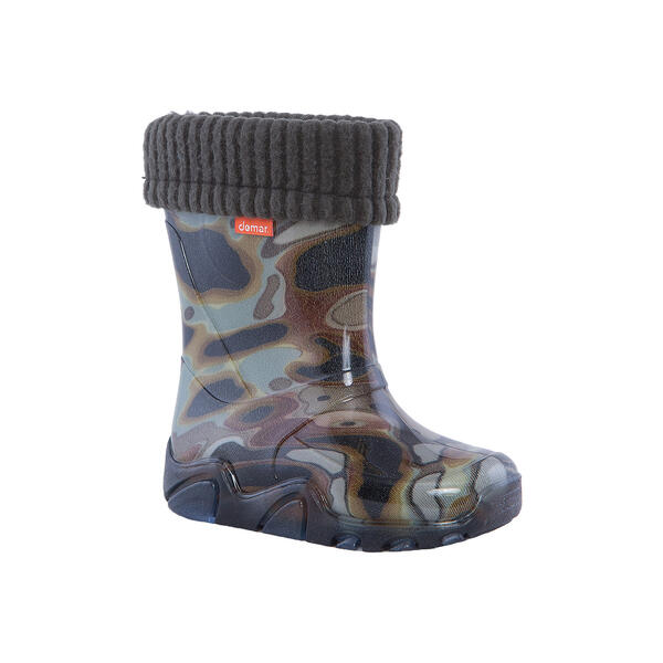 Резиновые сапоги со съемным носком Stormer Lux Print Demar 4576063