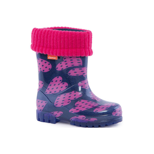 Резиновые сапоги со съемным носком Twister Lux Print Demar 4576080