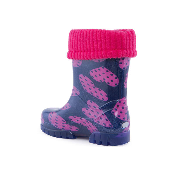 Резиновые сапоги со съемным носком Twister Lux Print Demar 4576080