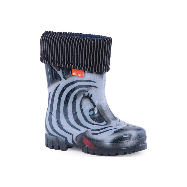 Резиновые сапоги со съемным носком Twister Lux Print Demar 4576037