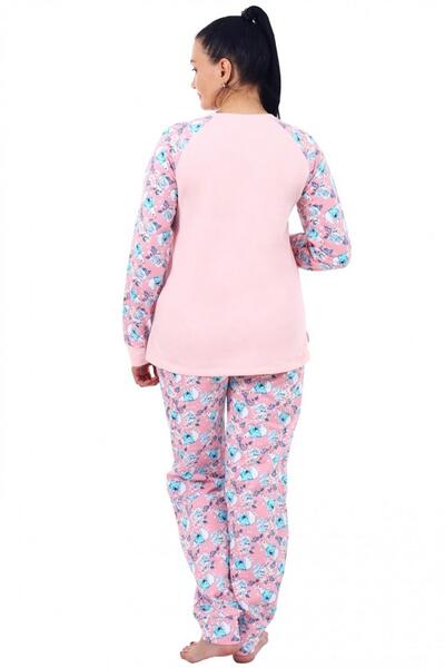 Пижама трикотажная Зима (розовая) Инсантрик 32844