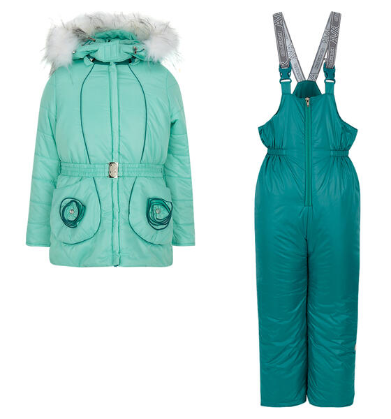 Комплект куртка/брюки Аврора Леденец, цвет: зеленый Avrora 