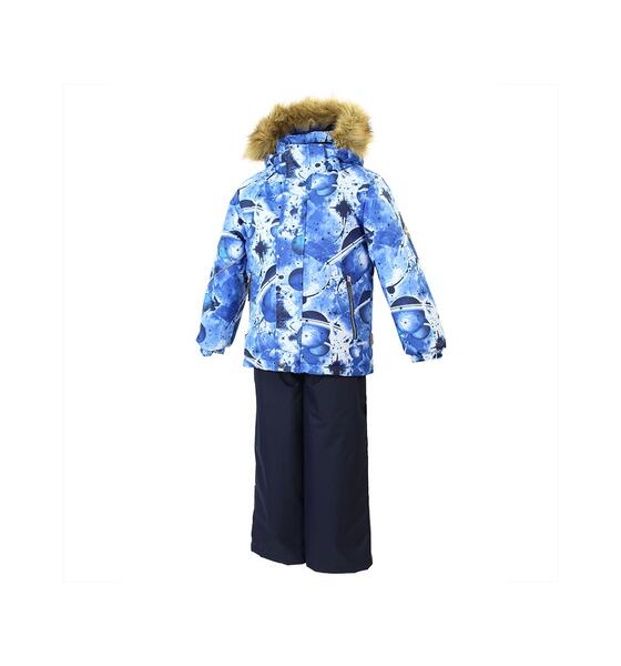 Комплект куртка/полукомбинезон Huppa Dante, цвет: синий 