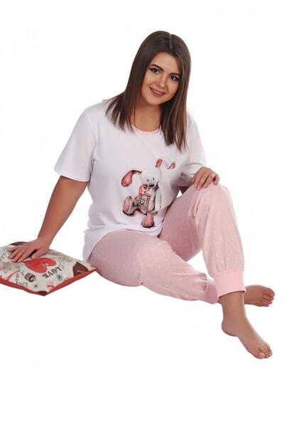 Пижама трикотажная Элена (розовая) Инсантрик 13242