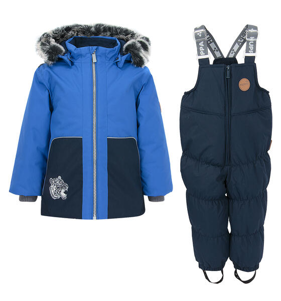 Комплект куртка/полукомбинезон Huppa Russel, цвет: синий 9561798