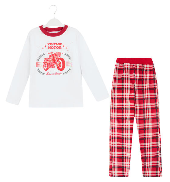 Пижама джемпер/брюки Котмаркот, цвет: красный 