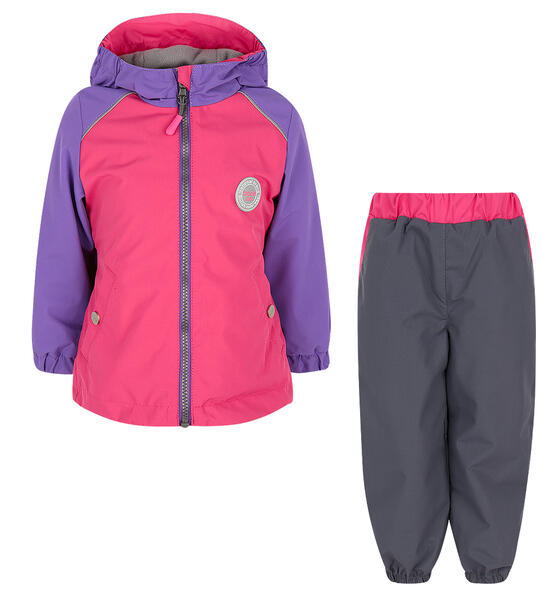 Комплект куртка/брюки Batik Валя, цвет: розовый/фиолетовый 
