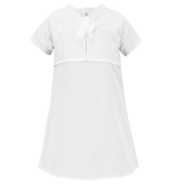Рубашка крестильная Чудесные одежки, цвет: белый 4883311