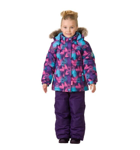 Комплект куртка/полукомбинезон Premont Фестиваль огней Монреаля, цвет: фиолетовый 6608593