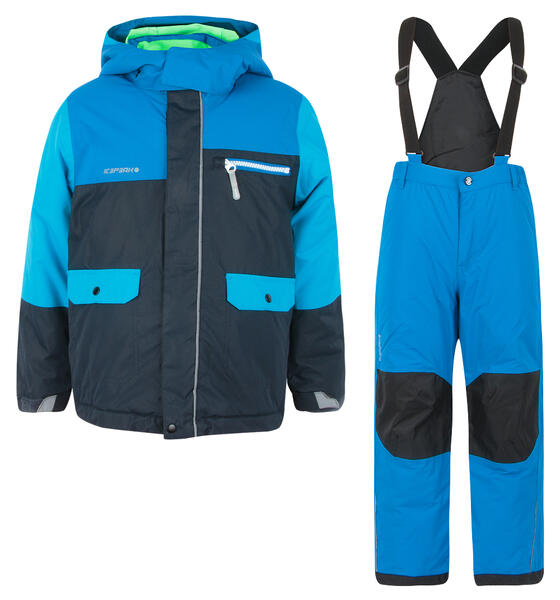 Комплект куртка/брюки IcePeak Jerry Kd, цвет: синий 7074799