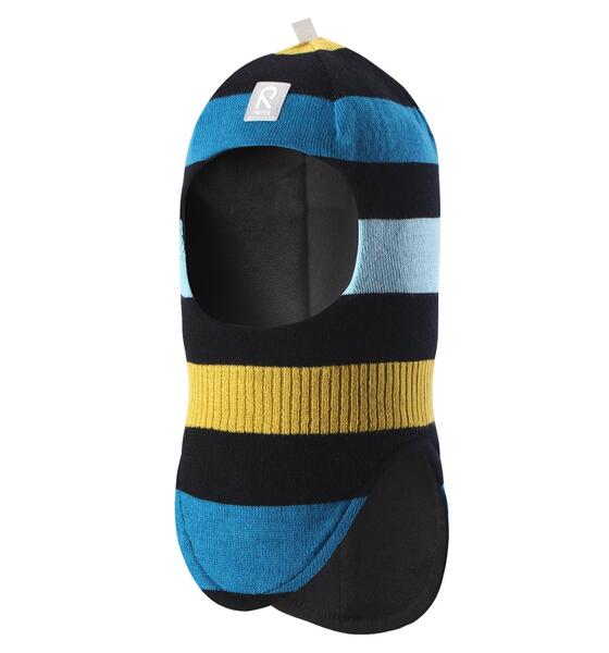 Шапка-шлем Reima Starrie, цвет: синий/желтый Lassie by Reima 6147523