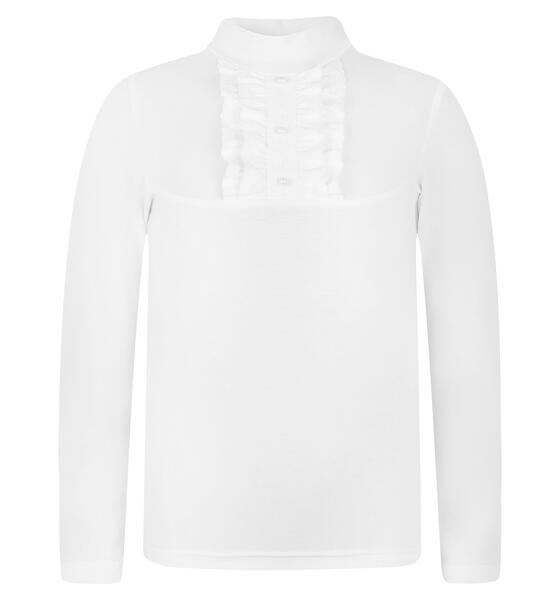 Блузка Трифена, цвет: белый 