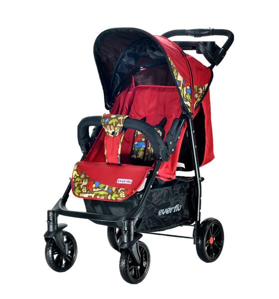 Прогулочная коляска Everflo Safari E-230 Luxe, цвет: red 6711775