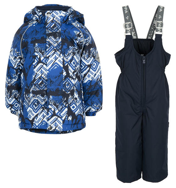 Комплект куртка/брюки Huppa, цвет: синий 6153775