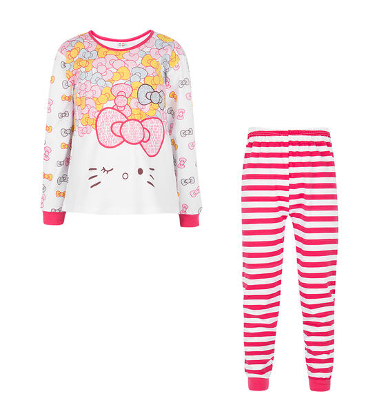 Пижама джемпер/брюки Bony Kids, цвет: красный 6268159