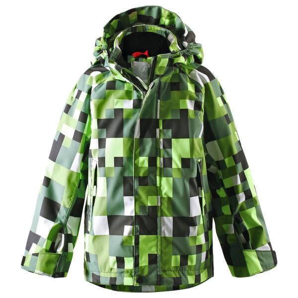Куртка Reima tec Flavor, цвет: зеленый Lassie by Reima 2626406