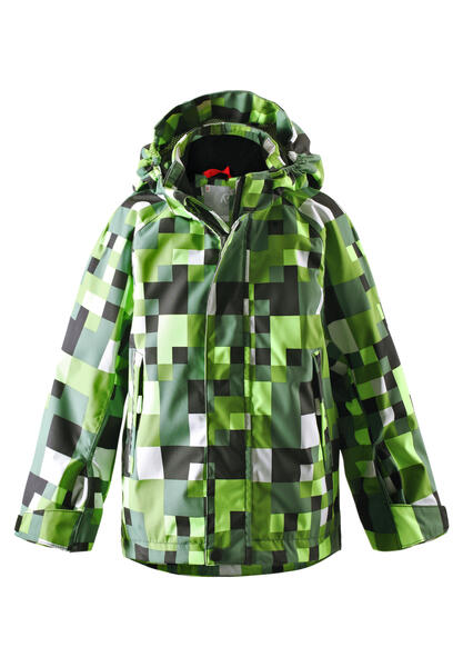 Куртка Reima tec Flavor, цвет: зеленый Lassie by Reima 2626286