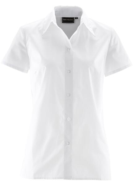 Рубашка белая с коротким рукавом