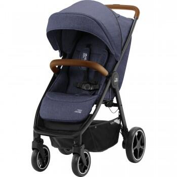 Прогулочная коляска Britax Roemer B-Agile R, Navy Ink, Brown Britax Römer 621337