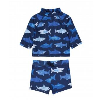Купальный костюм "Акулы", синий