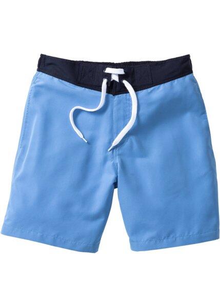Пляжные шорты Regular Fit длинного покроя (синий) bonprix 97293781