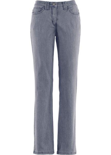 Свободные джинсы-стретч (серый деним) bonprix 90659481