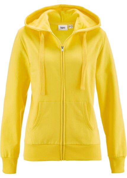 Трикотажная куртка (лимонно-желтый) bonprix 94172781