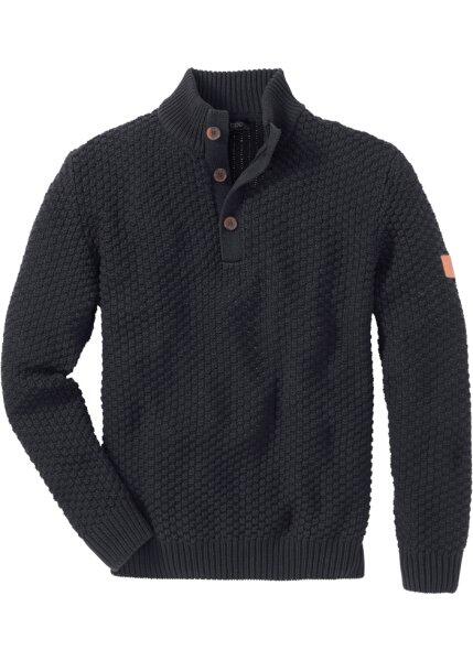 Пуловер RegularFit (антрацитовый меланж) bonprix 94535895