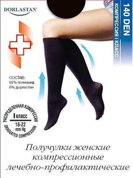 Гольфы компрессионные Profilactica 140 den, 1 класс, 2 пары FILOROSSO 4359547