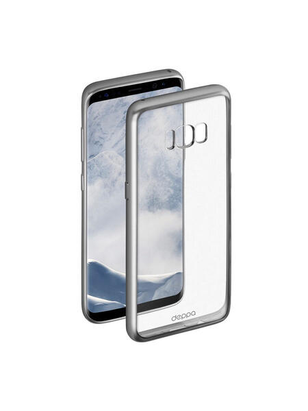 Чехол (клип-кейс) DEP-85309 для Galaxy S8+, серебряный Deppa 4206552