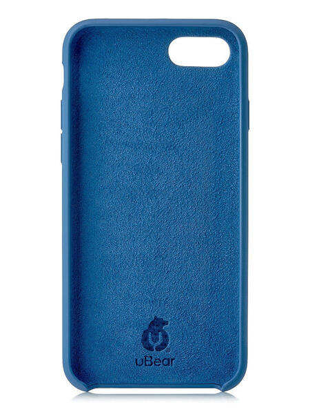 Touch Case, чехол защитный силиконовый для iPhone 7, софт-тач, синий Ubear 3619220