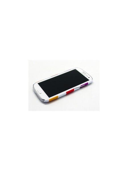 Чехол для Samsung Galaxy S3 "Purple, red, yellow stripes", серия "Sports shirt" Kawaii Factory 2998645