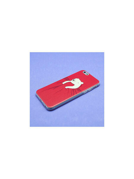 Чехол для iPhone 6/6s "Мишка" (красный) Kawaii Factory 3071608