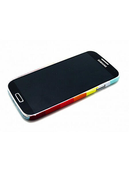 Чехол для Samsung Galaxy S4 "Rainbow stripes", серия "Sports shirt" Kawaii Factory 3260084
