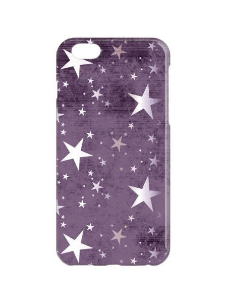 Чехол для iPhone 6Plus "Звезды на фиолетовом" Арт. 6Plus-007 Chocopony 3240399