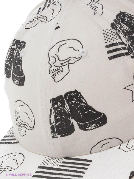 Кепка Deconstructed Pattern Cap sneaker flag piece print Converse 3169971