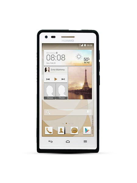 Чехол для Huawei Ascend G6 X, Икс-дизайн, черный Belsis 2824787