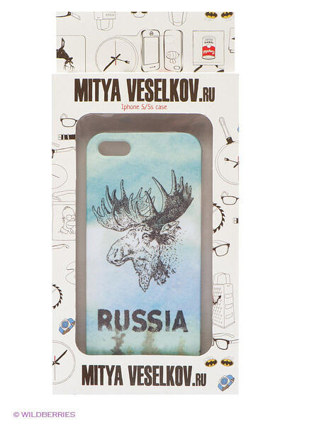 Чехол для IPhone 5 "Лось" Mitya Veselkov 2243142